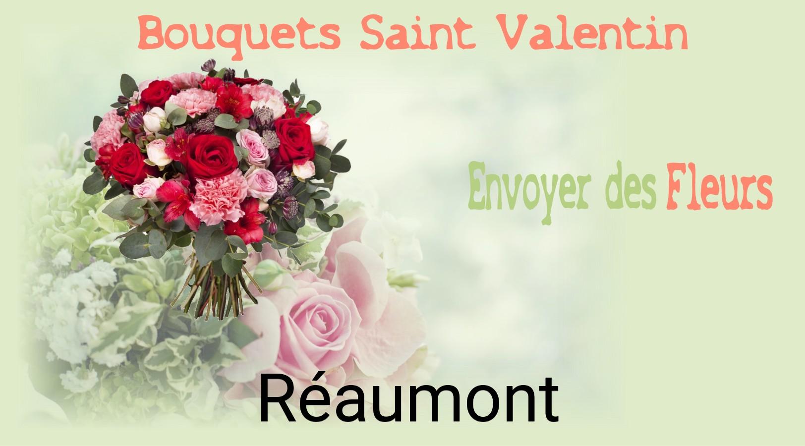 Roses de Saint-Valentin livrées à Réaumont